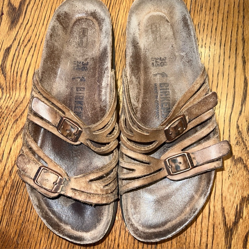 Birkenstock Birki Granada Soft Footbed Women’s 38/7 Leather Sandals